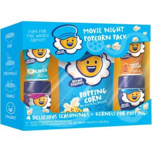 image:imageKernel Seasons Movie Night Supplies Popcorn and Seasoning Party Pack 4 Flavor Variety Pack