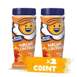 image:imageKernel Seasons Popcorn Seasoning Movie Theater Butter Salt 1175 Ounce Pack of 2Nacho Cheddar
